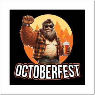 Octoberfest Bigfoot Posters and Art